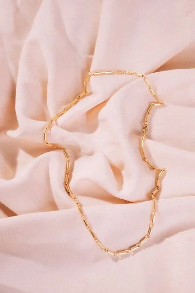 macimo macimo Tube Necklace, Gold, – Produktbild 3 von 3