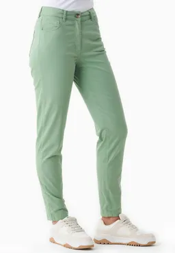 ORGANICATION ORGANICATION Damen vegan Jeans Matcha Grün – Produktbild 1 von 1