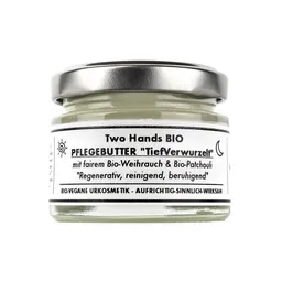 Two Hands BIO Two Hands BIO PflegeButter „TiefVerwurzelt“ mit fairem Bio-Weihrauch & Bio-Patchouli – Produktbild 1 von 1