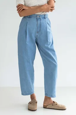 TWOTHIRDS TWOTHIRDS Damen vegan Jeans Haruku Hellblau – Produktbild 1 von 1