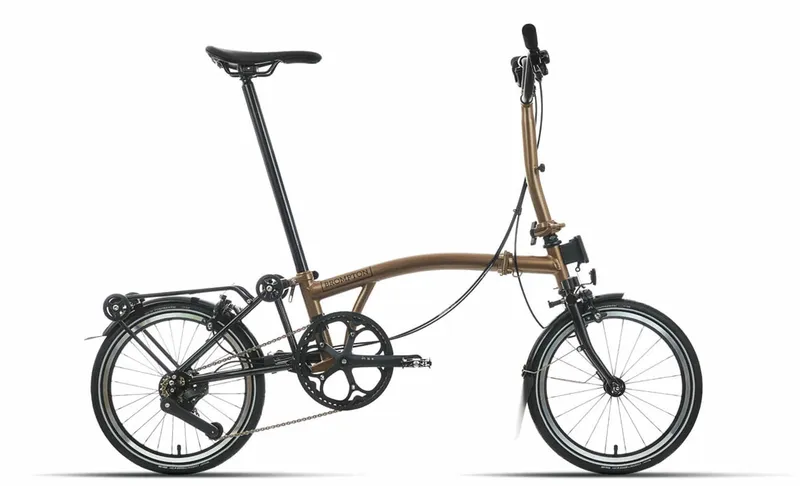 Brompton Brompton P-Line Explore - Typ H - 16 Zoll 12K Faltrad, Blau, – Produktbild 1 von 1