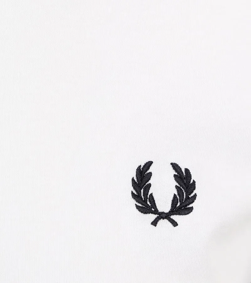 Fred Perry Fred Perry Ringer T-Shirt Weiß - Größe XL, Weiß, – Produktbild 4 von 4
