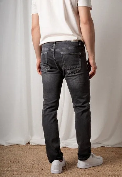 TORLAND TORLAND Slim Fit Herrenjeans BENNY, Grau, – Produktbild 2 von 4