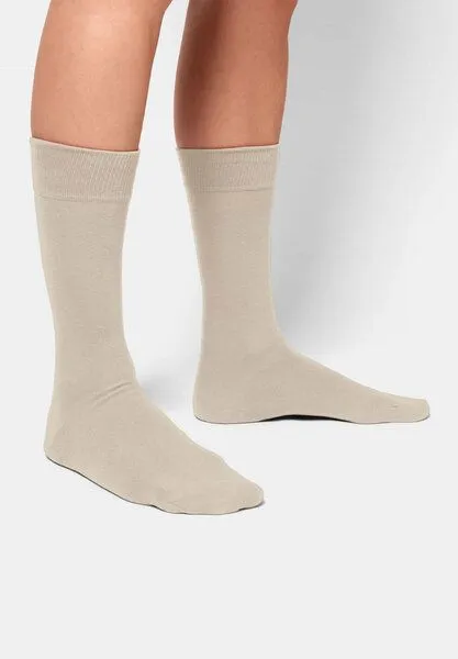DillySocks DillySocks Socken „One Color Smooth“, Smooth sand, – Produktbild 1 von 4