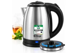 STAHLMANN Wasserkocher B-Home Edelstahl [1,8 L] 1500 W mit kabelloser 360° Basis – Produktbild 1 von 1