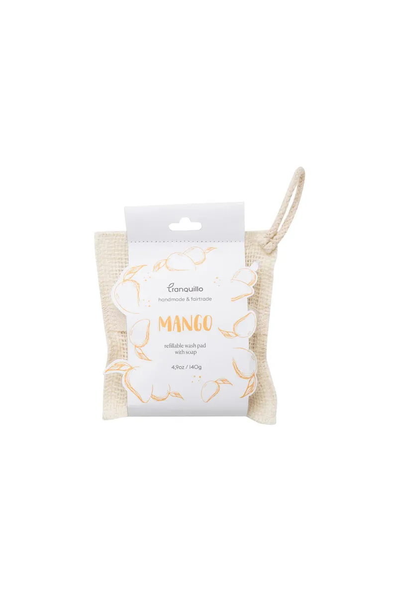 Tranquillo Badehandschuh MANGO 140 g - creme – Produktbild 1 von 2