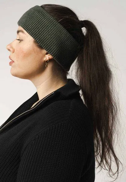 MELA Stirnband KIRON | von MELA | Fairtrade & GOTS zertifiziert, Green blend (grün), – Produktbild 3 von 4