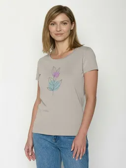 GreenBomb GREENBOMB Bloom Classic Loves - Sportliches T-Shirt aus Bio-Baumwolle / hochwertiger Print / GOTS / Fair & Vegan – Produktbild 1 von 1