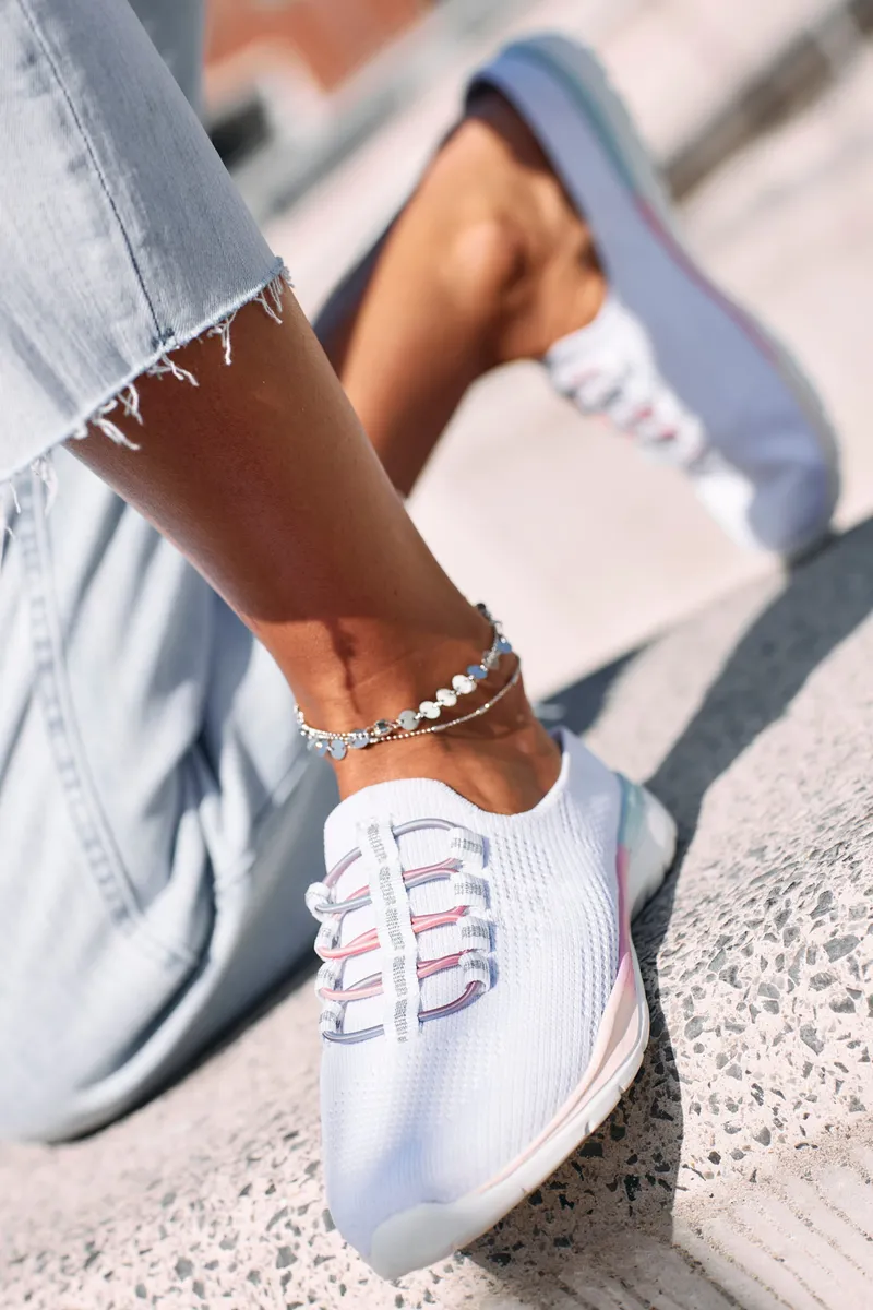 LASCANA ACTIVE Sneaker, Weiß/multi, – Produktbild 1 von 2