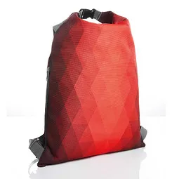 Halfar HALFAR Rucksack Diamond mit Wickelverschluss, rot, Rot, – Produktbild 1 von 1