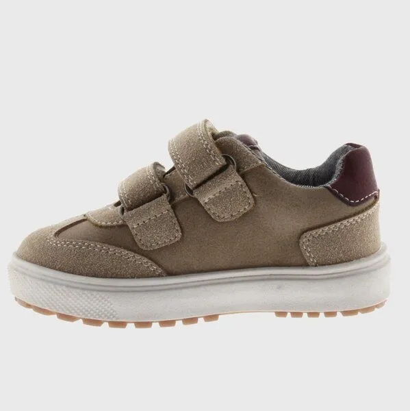 Victoria Victoria vegane Kinder-Klett-Sneaker – Puzzle Vegan Straps, Beige (braun), – Produktbild 3 von 4