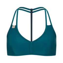 Inaska Inaska Damen vegan Bikinioberteil Neckholder Free Petrol – Produktbild 1 von 1