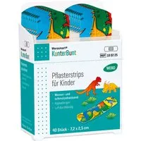 WERO WERO Werosmart KunterBunt Pflasterstrips, 7,2 x 2,5 cm, 40 Stück für WERO Smart Box – Produktbild 1 von 1