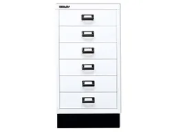 Bisley Bisley Schubladenschrank "MultiDrawer" DIN A3 mit 6 Schubladen verkehrsweiß – Produktbild 1 von 1