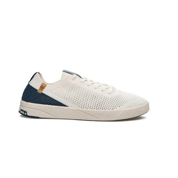 SAOLA SAOLA Vegane Sneakers - ultra leicht und komfortabel ohne keine Fersenverstärkung - Ezo M, White navy, – Produktbild 1 von 4