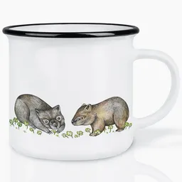 LIGARTI LIGARTI Keramiktasse – Wombats im Klee – Produktbild 1 von 1