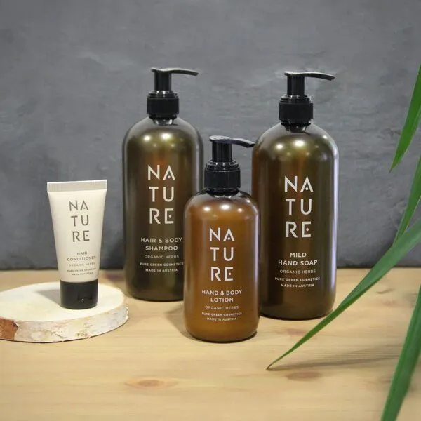 4betterdays 4betterdays Mild Hand Soap 'Organic Herbs' | Kunststoffgebinde mit Pumpfunktion – Produktbild 4 von 4