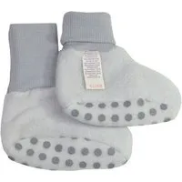 Cosilana Cosilana Baby Fleece Schühchen kbT Wolle Bio Baumwolle, Grau-melange, – Produktbild 1 von 1