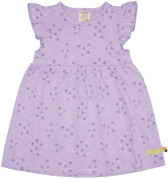loud + proud loud + proud Babys & Kinder Kleid Slub Jersey, GOTS-zertifiziert, Lilac(lila), – Produktbild 1 von 2