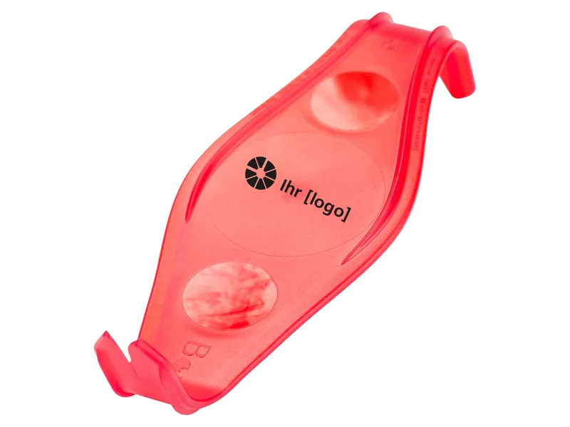 Zeckenhebel mit Lupe inkl. 1-farbigem Aufdruck, Rot, – Produktbild 1 von 1