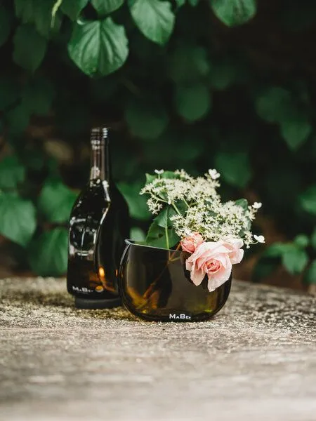 MaBe MaBe WINDLICHT und VASE aus dem Bocksbeutel - das Design Set, Transparent, – Produktbild 4 von 4