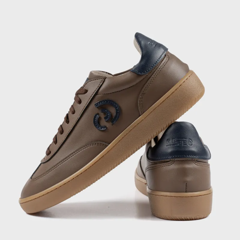 Risorse Future Risorse Future Herren vegan Sneaker Zenit Taupe, Hellbraun, – Produktbild 2 von 2
