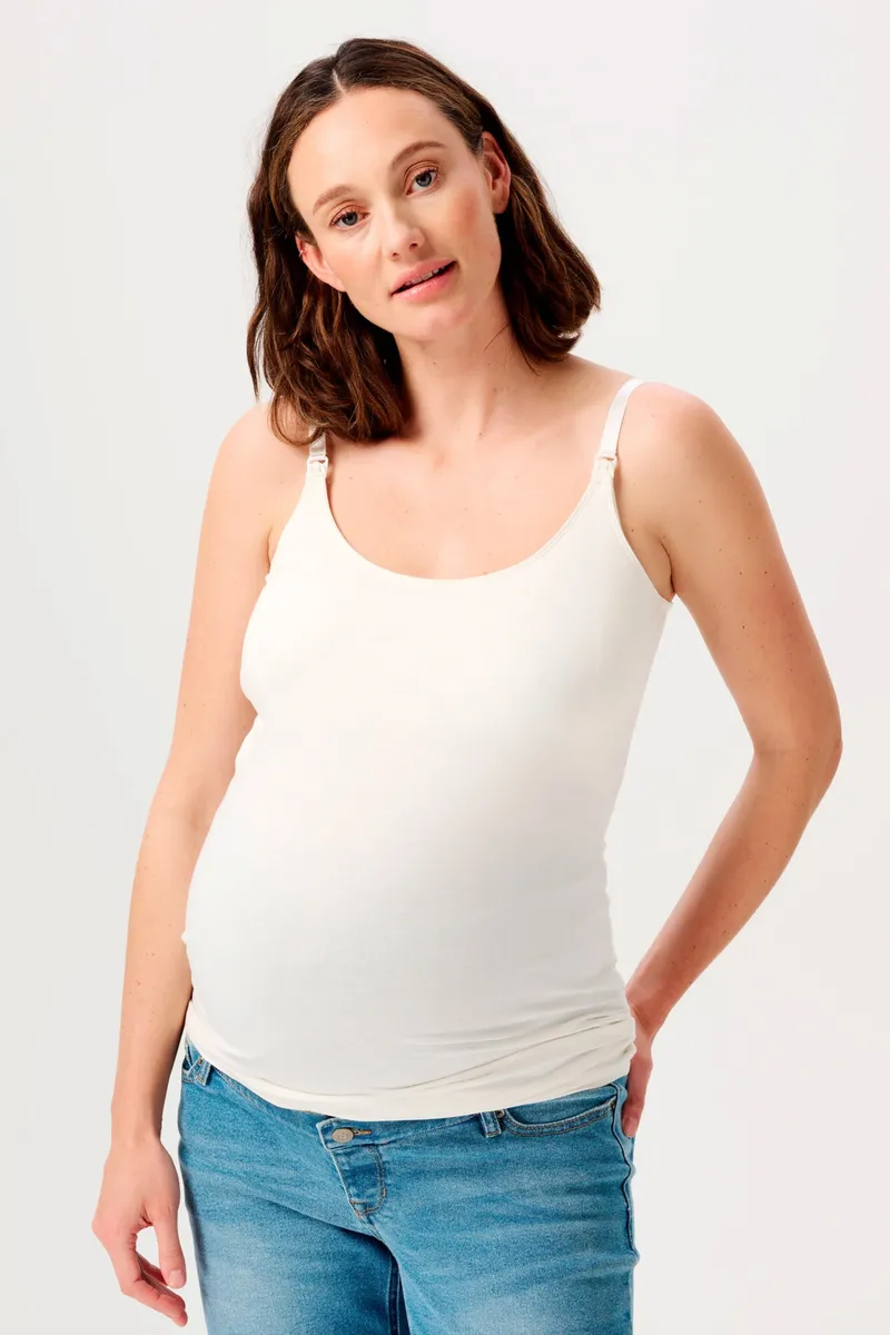 Noppies Maternity Still-Top Ara, Beige, – Produktbild 1 von 6