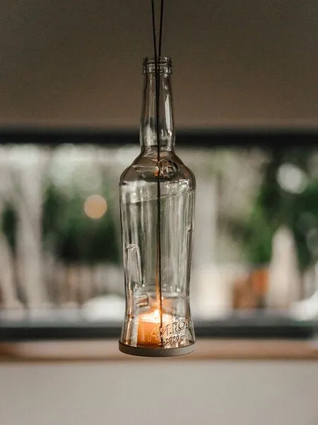 MaBe MaBe hängeWINDLICHT - Upcycling Aperol - witzig - nachhaltig - wunderbar – Produktbild 1 von 4