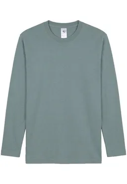 Haasis Bodywear Haasis Bodywear Herren Longsleeve Rundhals, Bio Baumwolle, GOTS zertifiziert – Produktbild 1 von 1