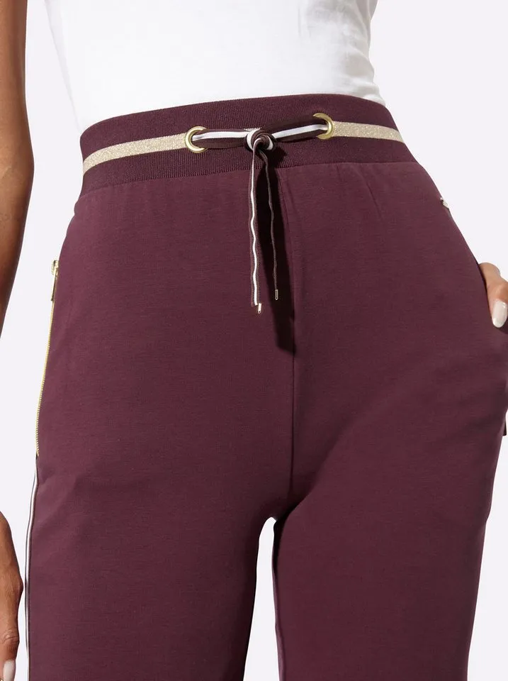 creation L Homewearhose Hose, Rot, – Produktbild 5 von 5