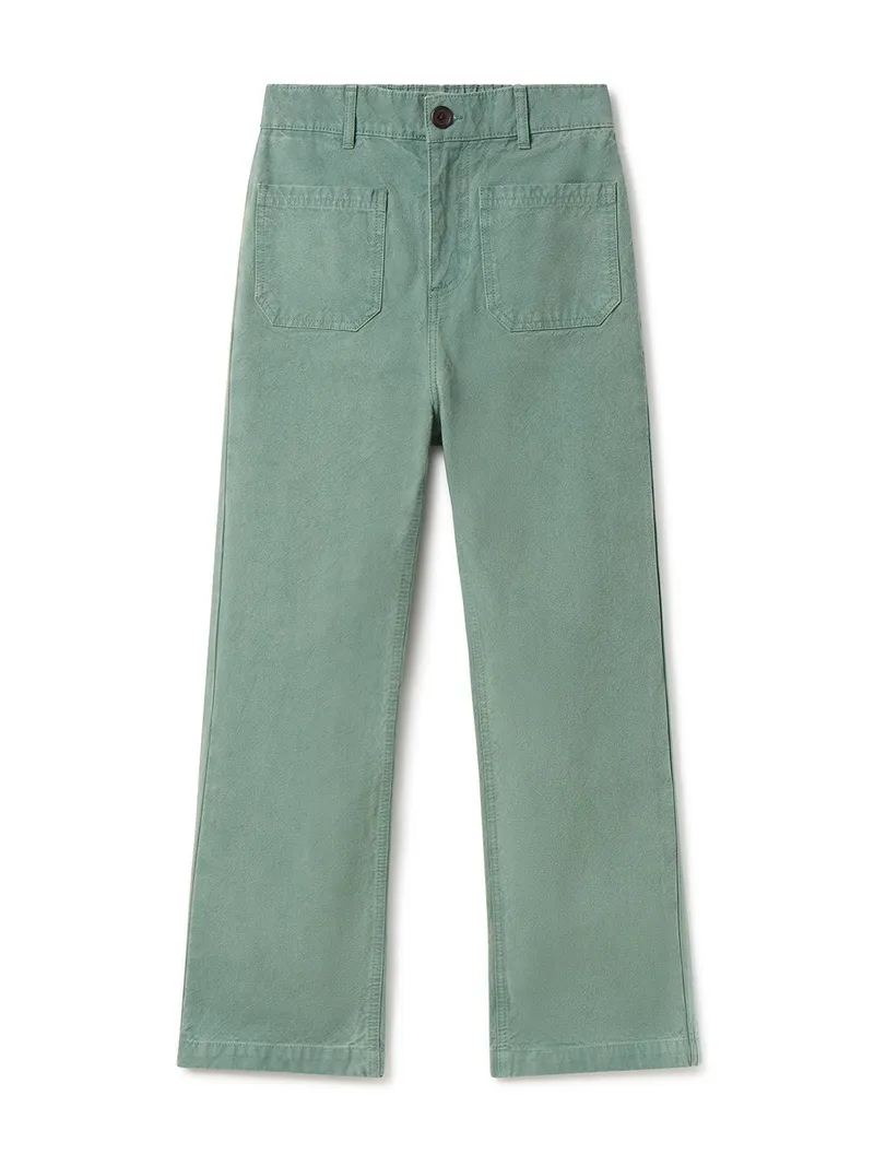 TWOTHIRDS TWOTHIRDS Damen vegan Hose Yunosti Salbei Grün, Hellgrün, – Produktbild 2 von 2