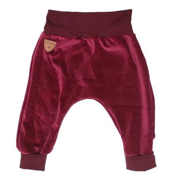 Frija Omina Frija Omina Mitwachsende Bio Nickihose Hygge mini, Aubergine (rot), – Produktbild 2 von 2