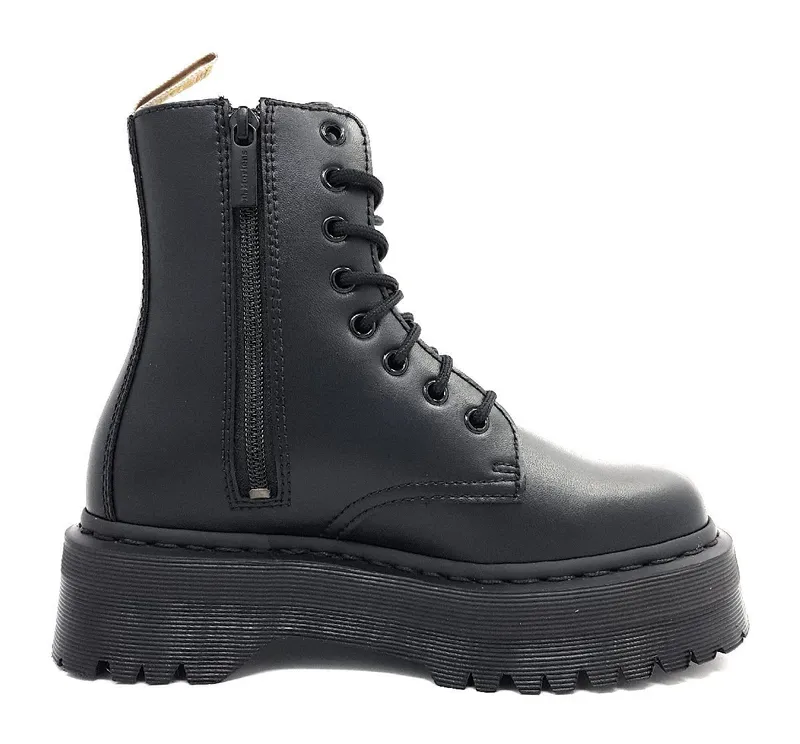 Dr. Martens Dr. Martens Felix Rub off Plateu Schnürstiefel, Schwarz, – Produktbild 2 von 5
