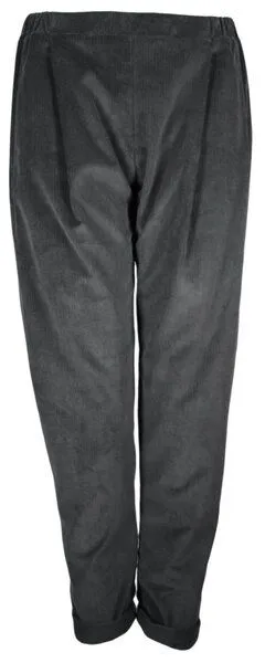 FORMAT FORMAT COSY II pants, cord unisex, Schwarz, – Produktbild 4 von 4