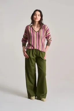 KOMODO KOMODO Damen vegan Hose Lion Khaki – Produktbild 1 von 1