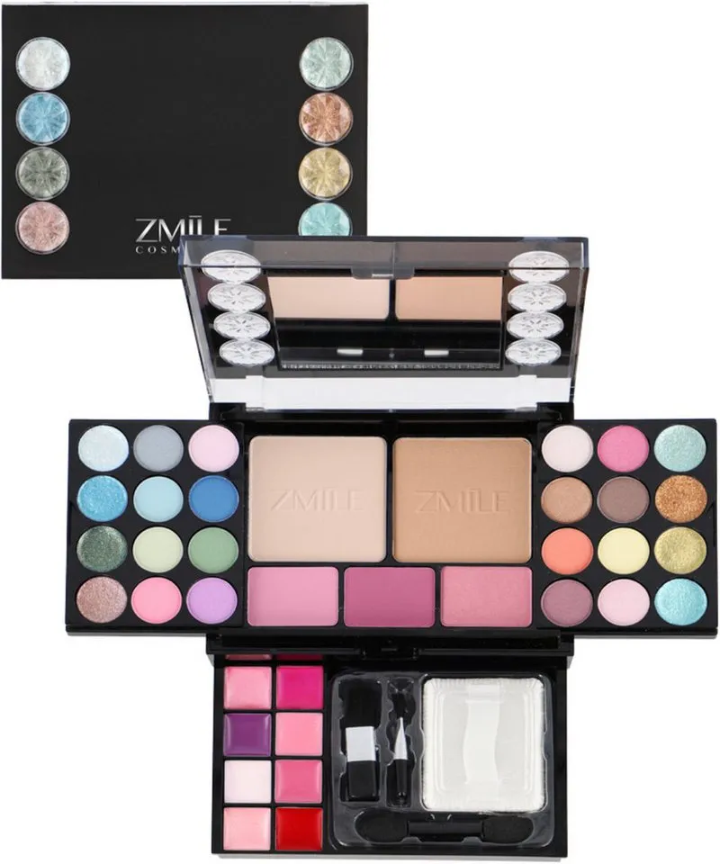 ZMILE COSMETICS Kosmetik-Set DIAMONDS MAKE-UP SET, 42-tlg., mit veganer Formulierung, Bunt|schwarz, – Produktbild 2 von 5