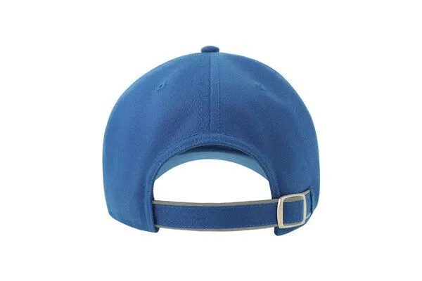 Atlantis Headwear Atlantis Headwear reflektierende Cap mit einem Metallverschluss, Royal, – Produktbild 4 von 5