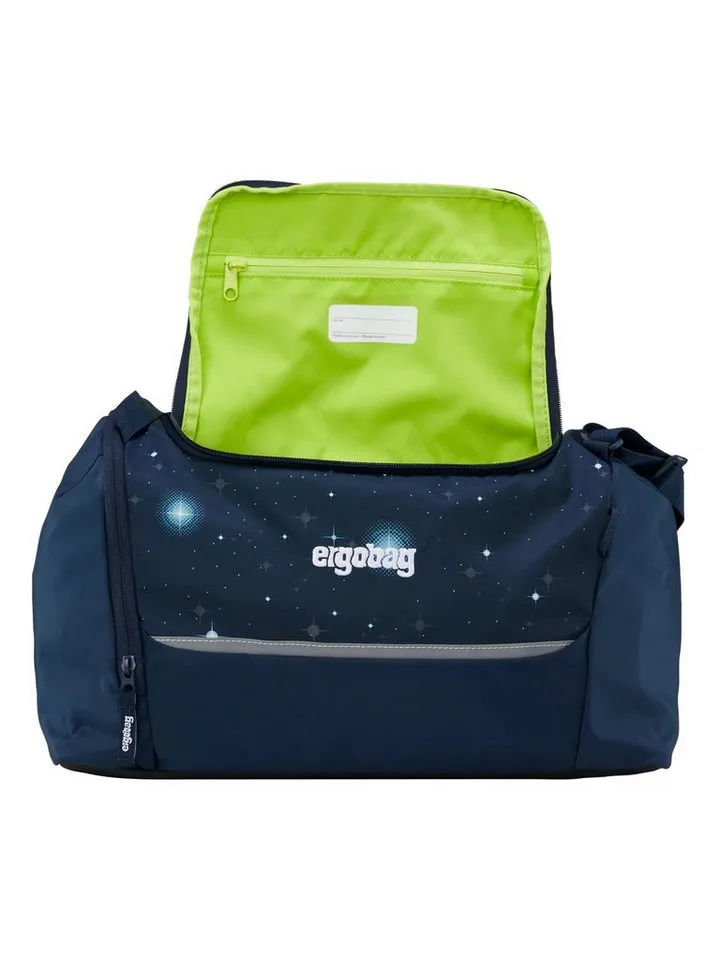 Ergobag Ergobag Sporttasche Sporttasche (1-tlg), praktisches Nass bzw. Schuhfach, Blau|lila, – Produktbild 2 von 3