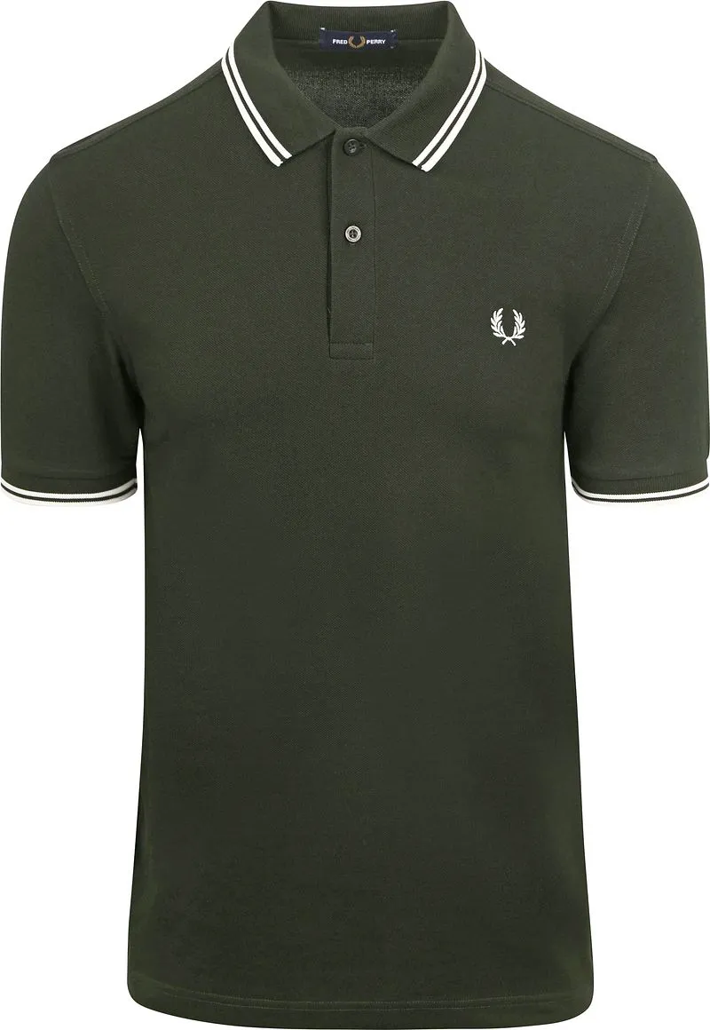 Fred Perry Fred Perry Polo M3600 Dunkelgrün T50 - Größe S, Grün, – Produktbild 2 von 3