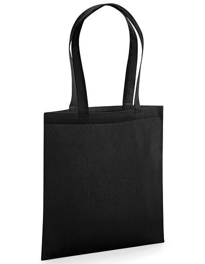 Westford Mill Westford Mill Organic Premium Cotton Bag Shopper, Schwarz, – Produktbild 2 von 2