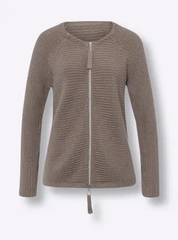 heine Strickjacke taupe – Produktbild 1 von 1