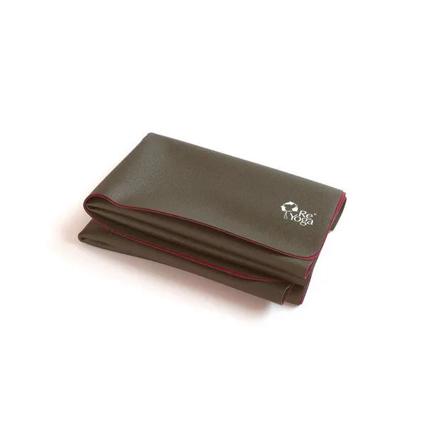 ReYoga ReYoga element RIDE 2mm - faltbare Reiseyogamatte aus 100% Naturkautschuk, Gentle roots (dunkelrot/grün), – Produktbild 1 von 2
