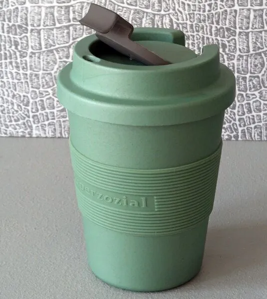 Zuperzozial Zuperzozial Coffee to-go Becher, Grün, – Produktbild 2 von 2