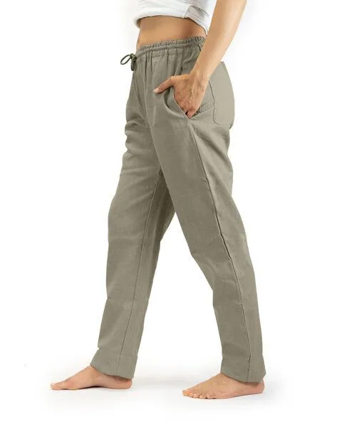 SCHAZAD Leinenhose CHINO von SCHAZAD, Oliv, – Produktbild 2 von 3