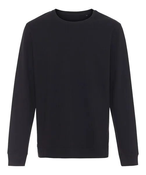 Greenspired Greenspired Umweltfreundliches Crew Neck Sweatshirt aus French Terry 320g/m² XS-3XL, Schwarz, – Produktbild 1 von 1