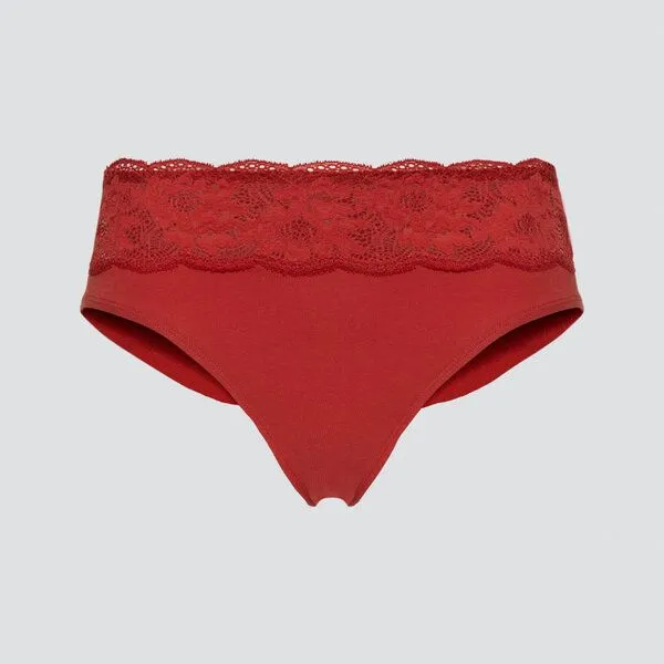 comazo|earth comazo|earth Fairtrade Brasil-Slip | GOTS zertifiziert, Cranberry, – Produktbild 3 von 3