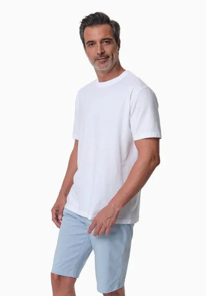 ORGANICATION ORGANICATION TAYLANN | Basic T-Shirt aus Bio-Baumwolle, White, – Produktbild 3 von 4