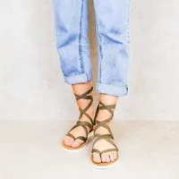 Rarámuri Weiches Band zum Kombinieren mit Ihren Rarámuri-Bandsandalen., Khaki, – Produktbild 1 von 1