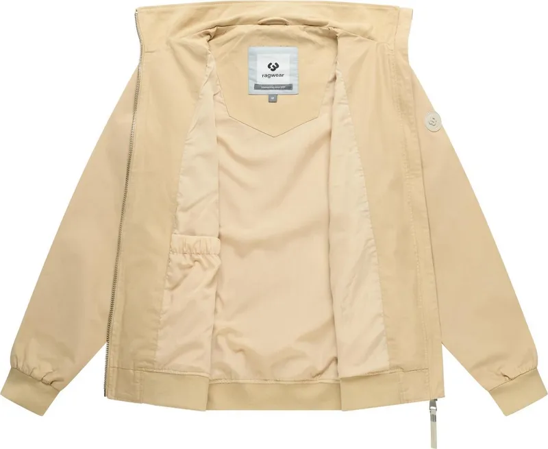 ragwear ragwear Outdoorjacke Izzyk YOUMODO Leichte Übergangsjacke mit Stehkragen, Braun, – Produktbild 1 von 5