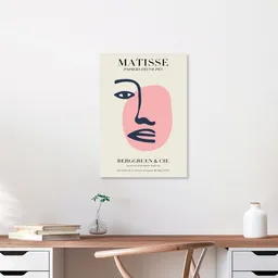 Photocircle Photocircle Poster / Leinwandbild - Matisse – Frauengesicht rosa-beige – Produktbild 1 von 1